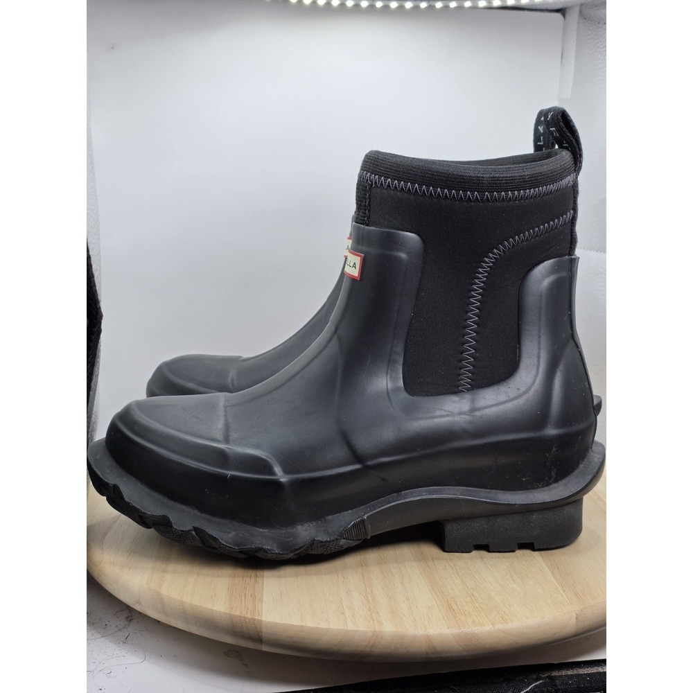 Womens Size 9 - Stella Mccartney X Hunter Boot Women's Black ankle boots